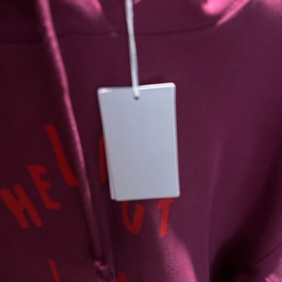 Men’s Helmut  Lang scribble logo hoodie size small fits large - Picture 6 of 6